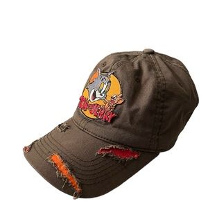 Vintage Tom and Jerry distressed hat